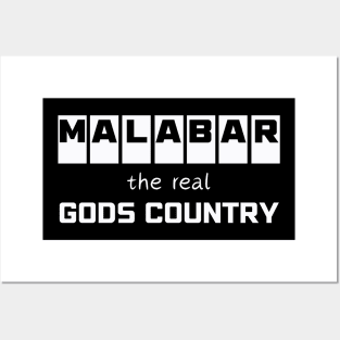 MALABAR - THE REAL GODS COUNTRY Posters and Art